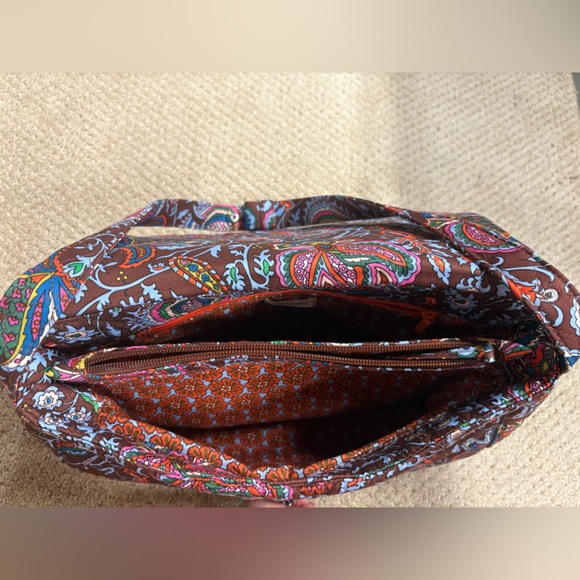 Vera Bradley Rothvale Shoulder Bag in Marrakesh Cinnamon - Picture 3 of 5